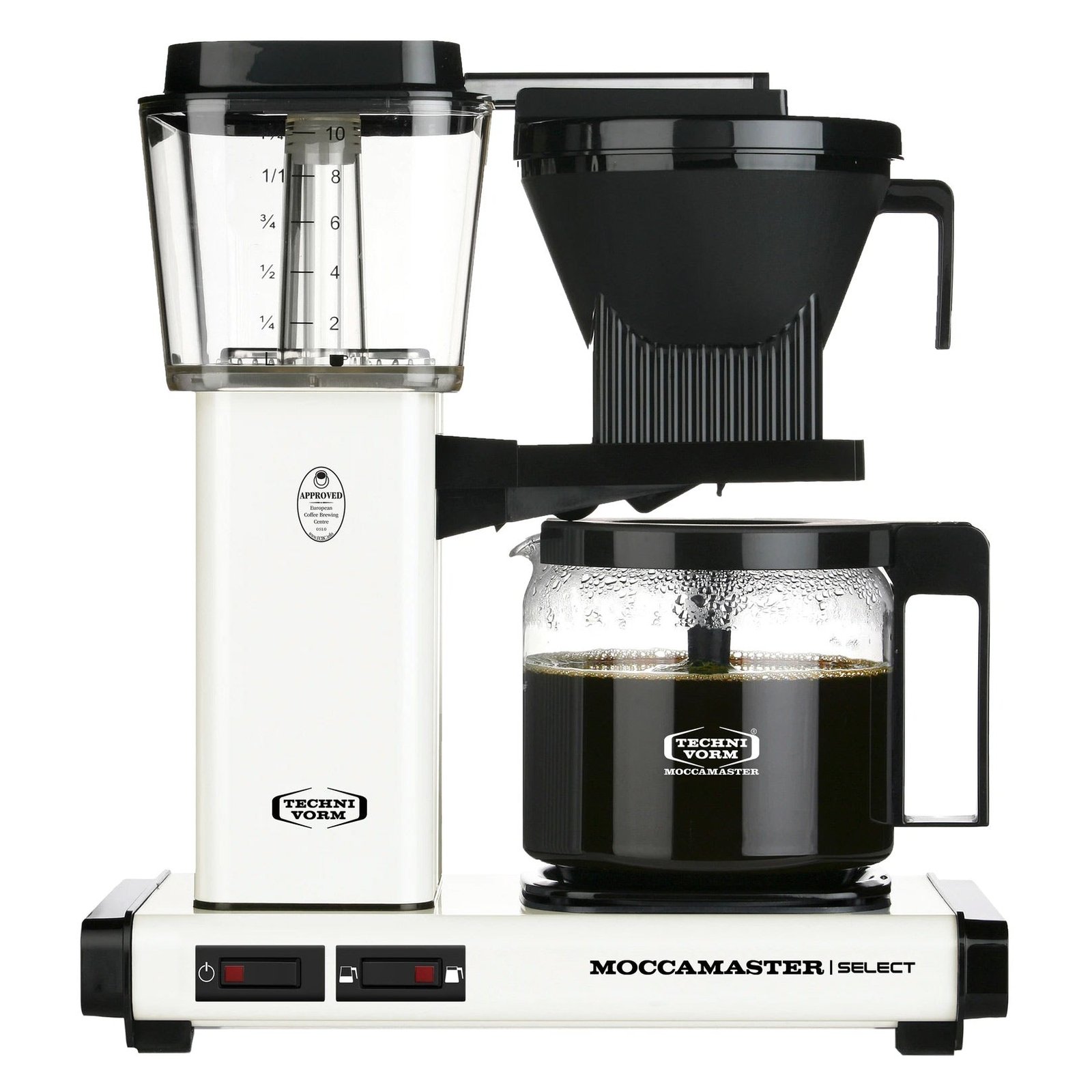 1440236 Technivorm Moccamaster - KBGV Select Brewer Glass Carafe Off White - 53933 - Image 1