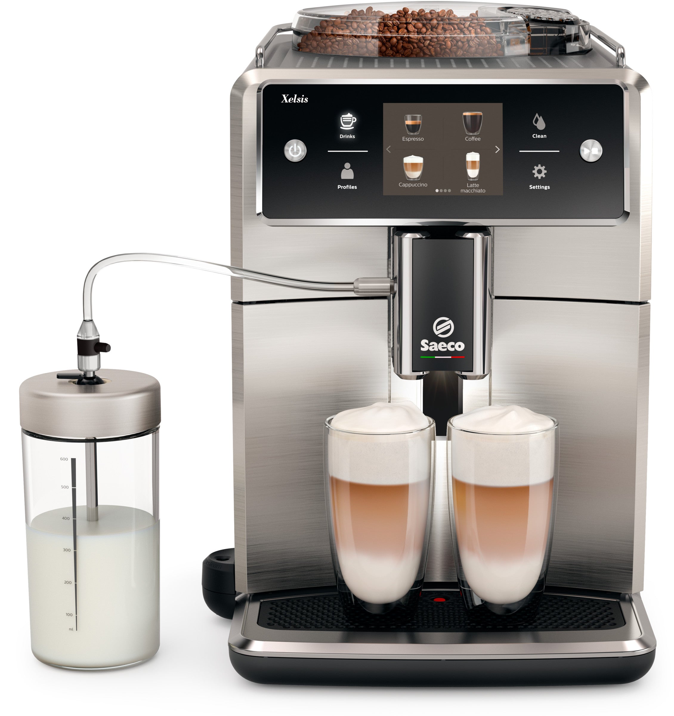1_20-_20SM7685_04_-_Alt_3da9f9ba-bab3-4ac9-b964-5466494bda56 Saeco - Xelsis Stainless Steel Super Automatic Espresso Machine SM7685/04 - Image 1