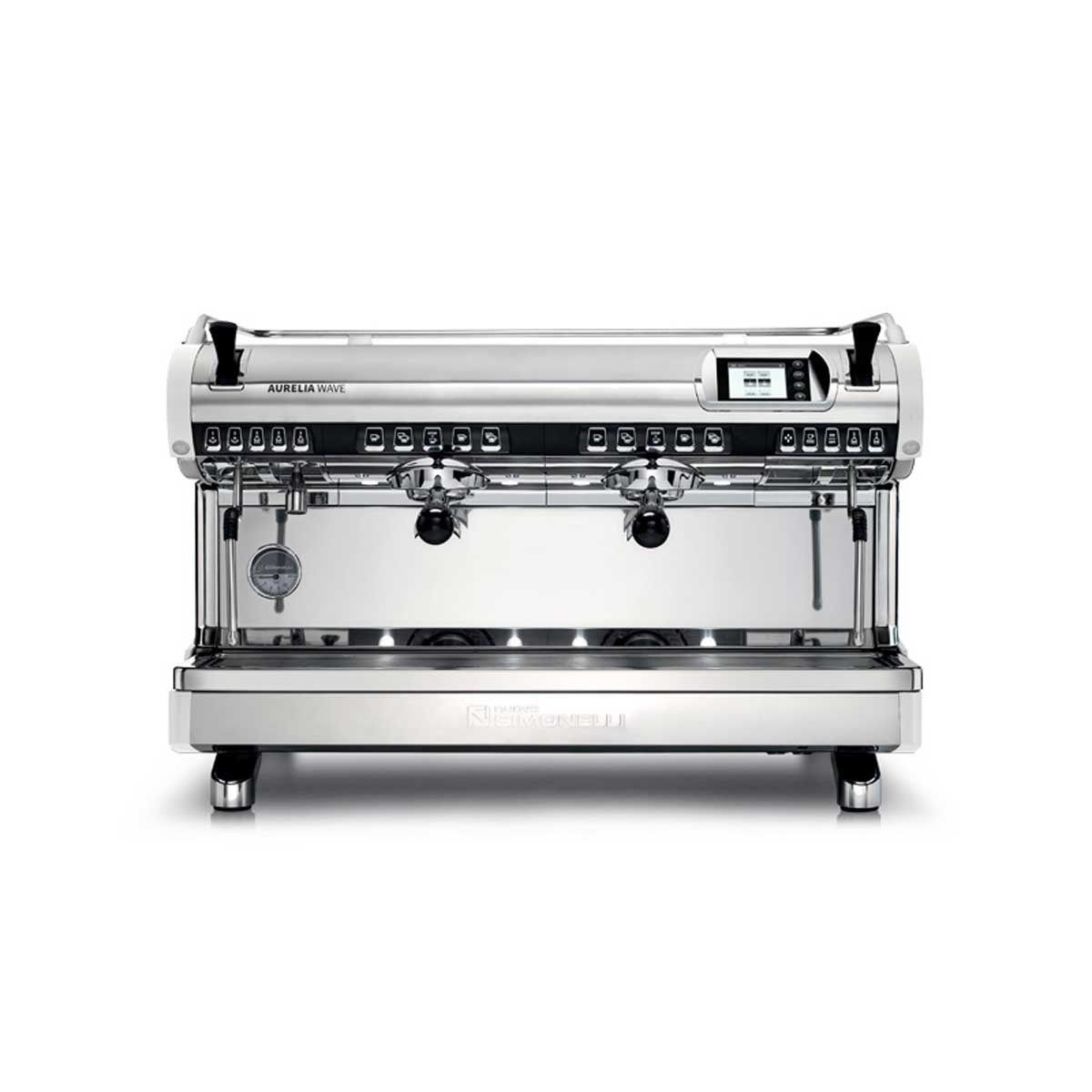 Aurelia-Wave-Vol-2Gr-Front-Black_L Nuova Simonelli Aurelia Wave (Volumetric) - Image 2