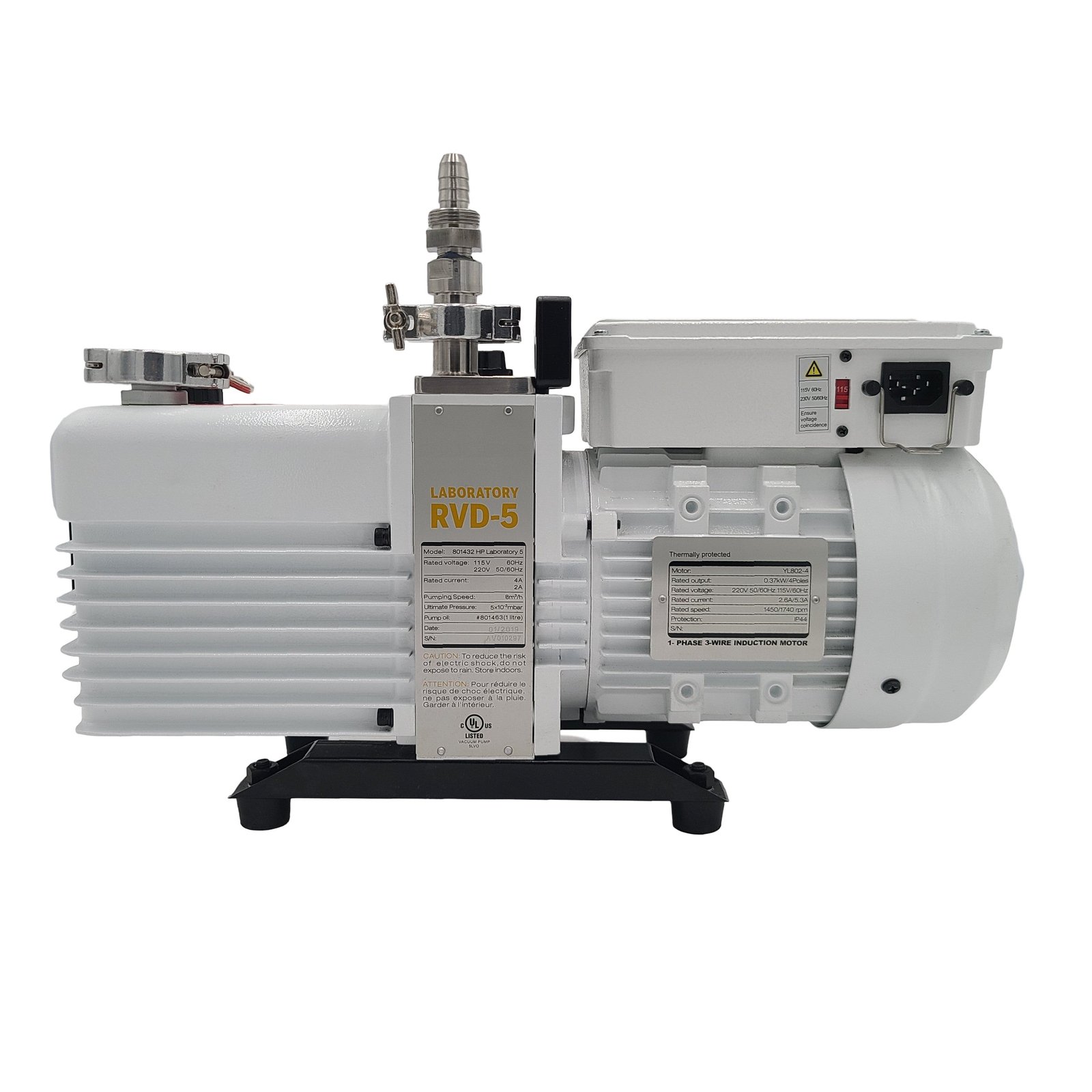 Commercial-Pump-SideView-White-Background-1_9e4a1620-7257-4590-9e48-6bab39a737c5 Blue Alpine ® Large Freeze Dryer - Image 5