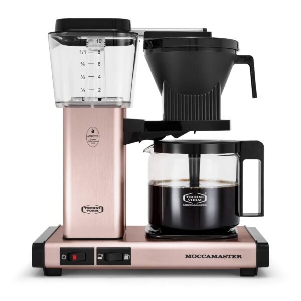 Technivorm Moccamaster - KBGV Select Brewer Glass Carafe Rose Gold - 53935 - Image 1