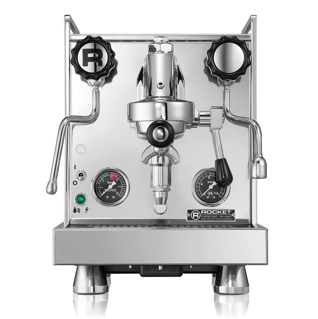 Mozzafiato-Cronometro-R-Front Rocket - Mozzafiato Cronometro Evoluzione R Espresso Machine with PID & Shot Timer #RE851E3A11 - Image 1