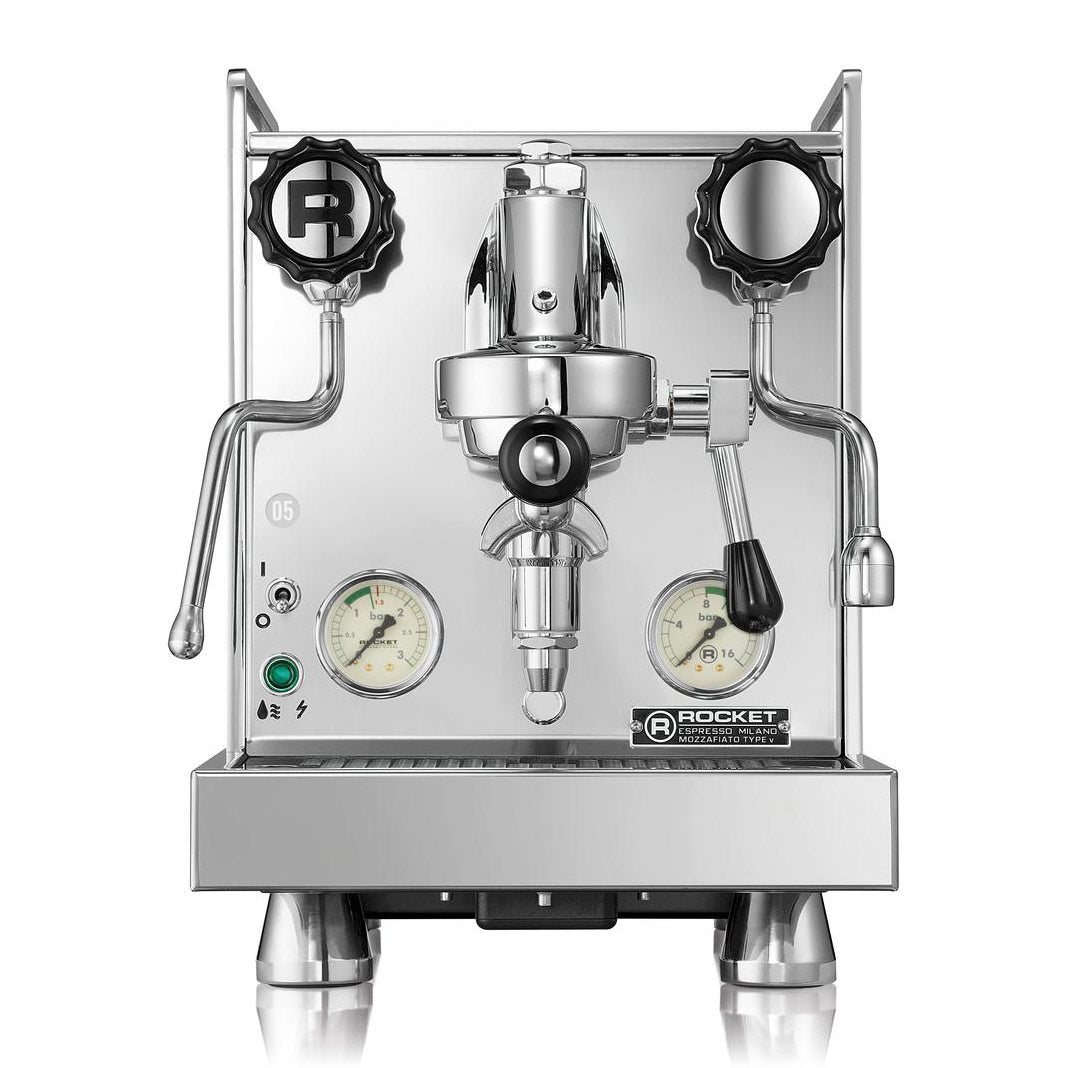 Mozzafiato-Cronometro-V Rocket - Mozzafiato Cronometro V Semi-Automatic Espresso Machine with PID & Shot Timer #RE851S3A11 - Image 1