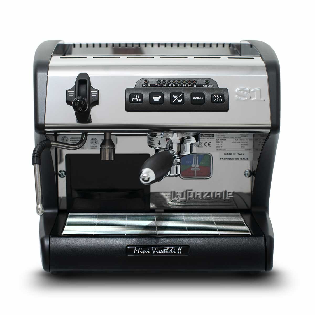 Vivaldi-black_front-sized La Spaziale Mini Vivaldi II - Image 1