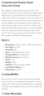 Blue Alpine ® Large Freeze Dryer - Image 15