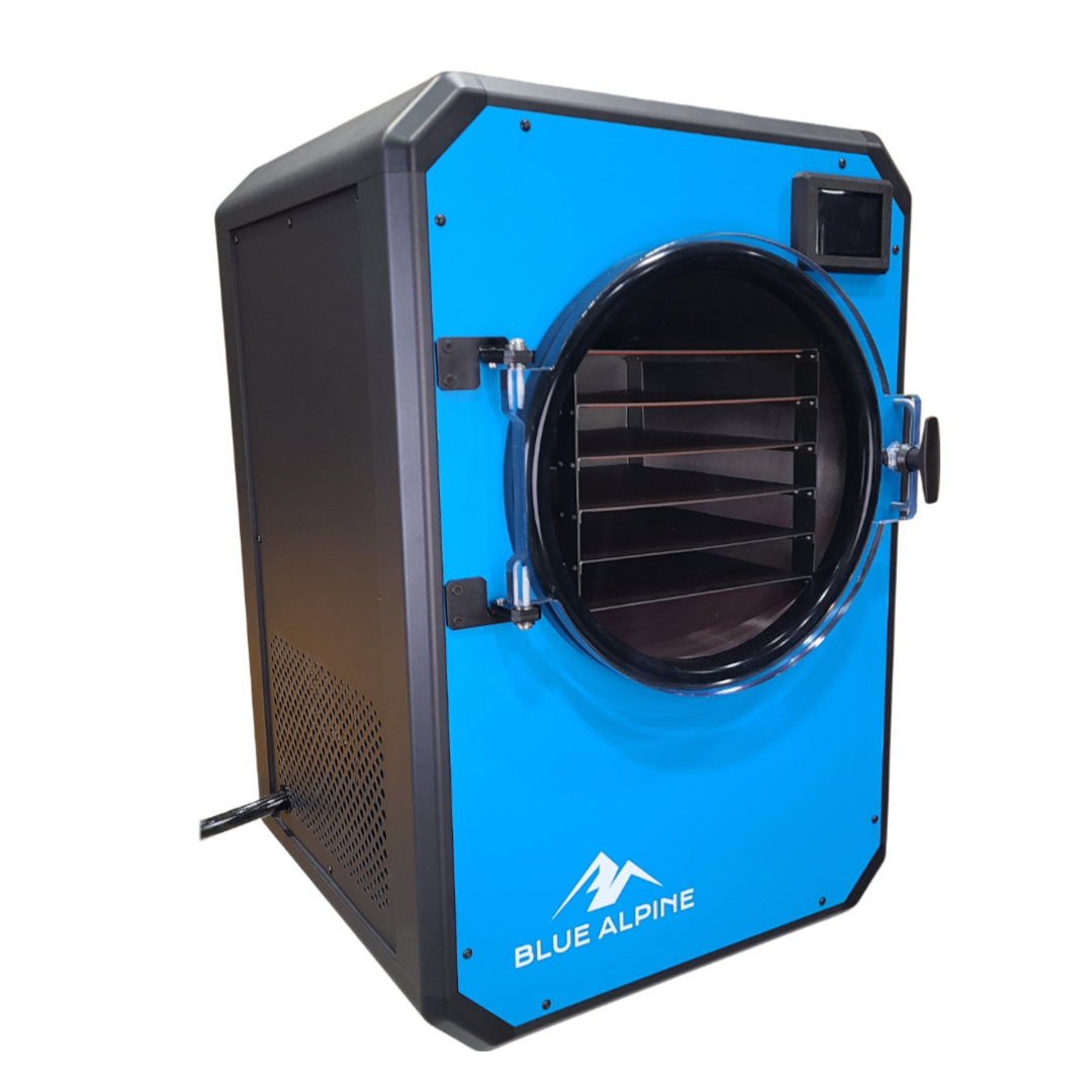 medium-freeze-dryer-blue-angled-no-background Blue Alpine ® Medium Freeze Dryer - Image 3