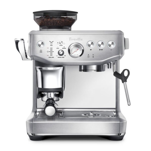 Breville - Barista Express Impress Semi-Automatic Combo Espresso Machine with Grinder - BES876BSS - Image 1
