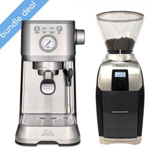 Solis Perfetta Silver and Baratza Virtuoso Plus Bundle