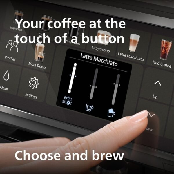 Philips 5500 Fully Automatic Espresso Machine with LatteGo & Iced Coffee - Image 3