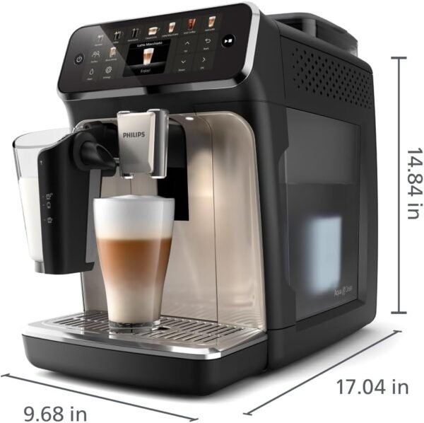 Philips 5500 Fully Automatic Espresso Machine with LatteGo & Iced Coffee - Image 2