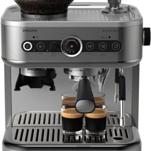 Philips Barista Brew Semi Automatic Espresso Machine with Dual Bean Hopper PSA3228/01