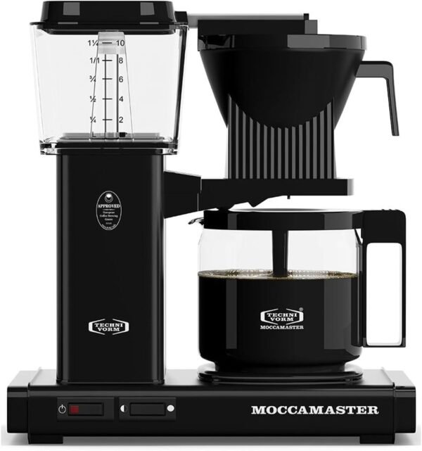 Technivorm 59612 KB Coffee Brewer, 40 oz Matte, Black - Image 1