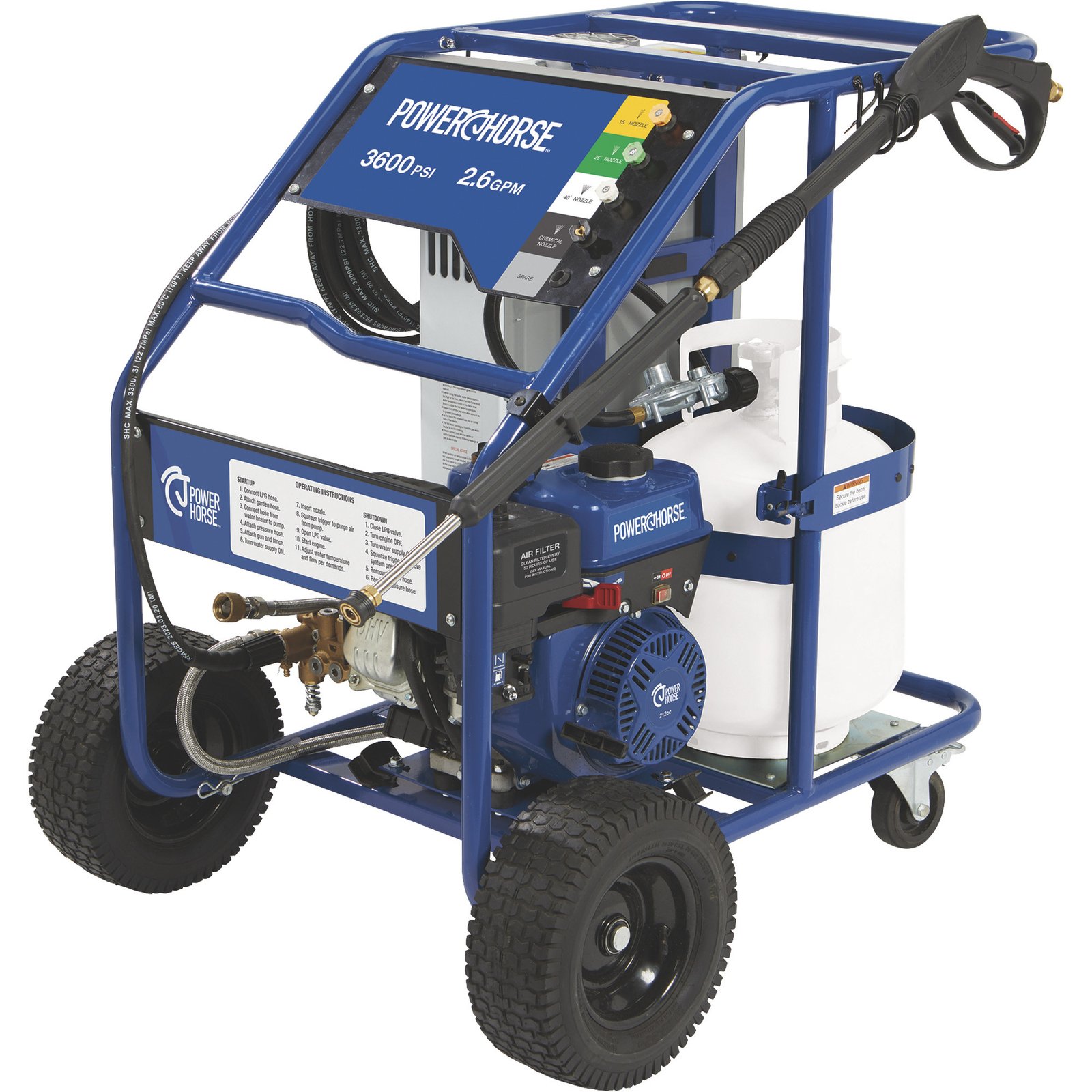 115177 Powerhorse Hot Water Pressure Washer 115177 - Image 1