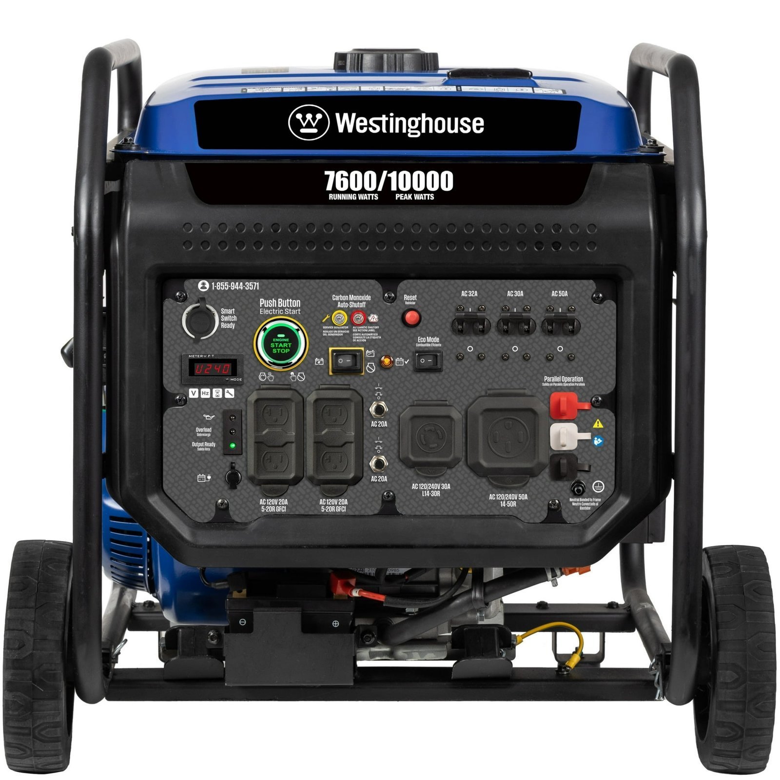 343fc4f3-64d7-4966-9d76-d2a06b916323 Westinghouse EcoGen10000 10,000-Watt Portable Inverter Generator - Image 1