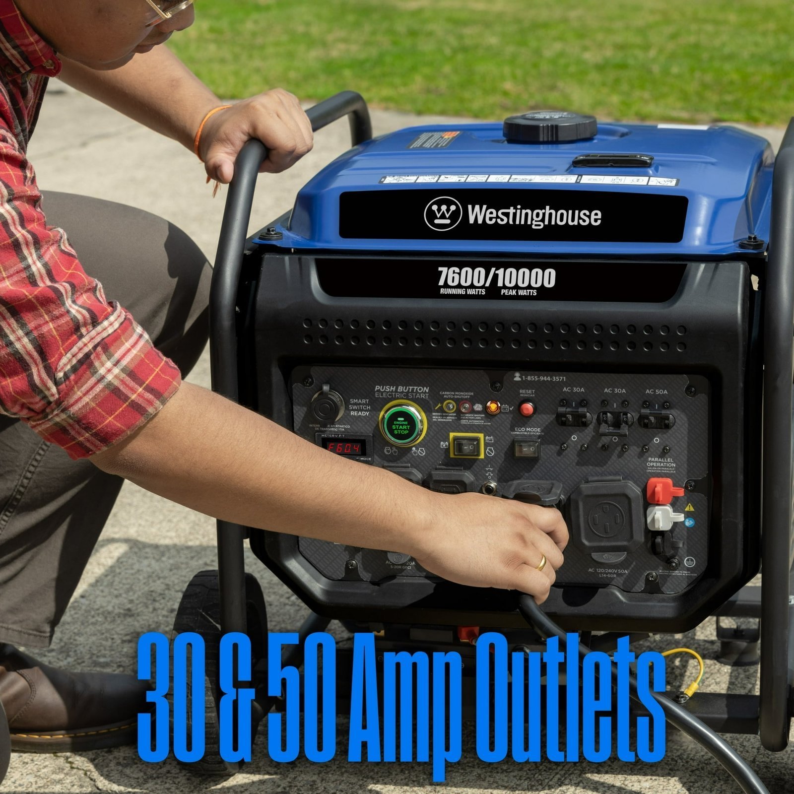 ecc09a73-b42f-4ac4-bd1e-896582f79a27 Westinghouse EcoGen10000 10,000-Watt Portable Inverter Generator - Image 2