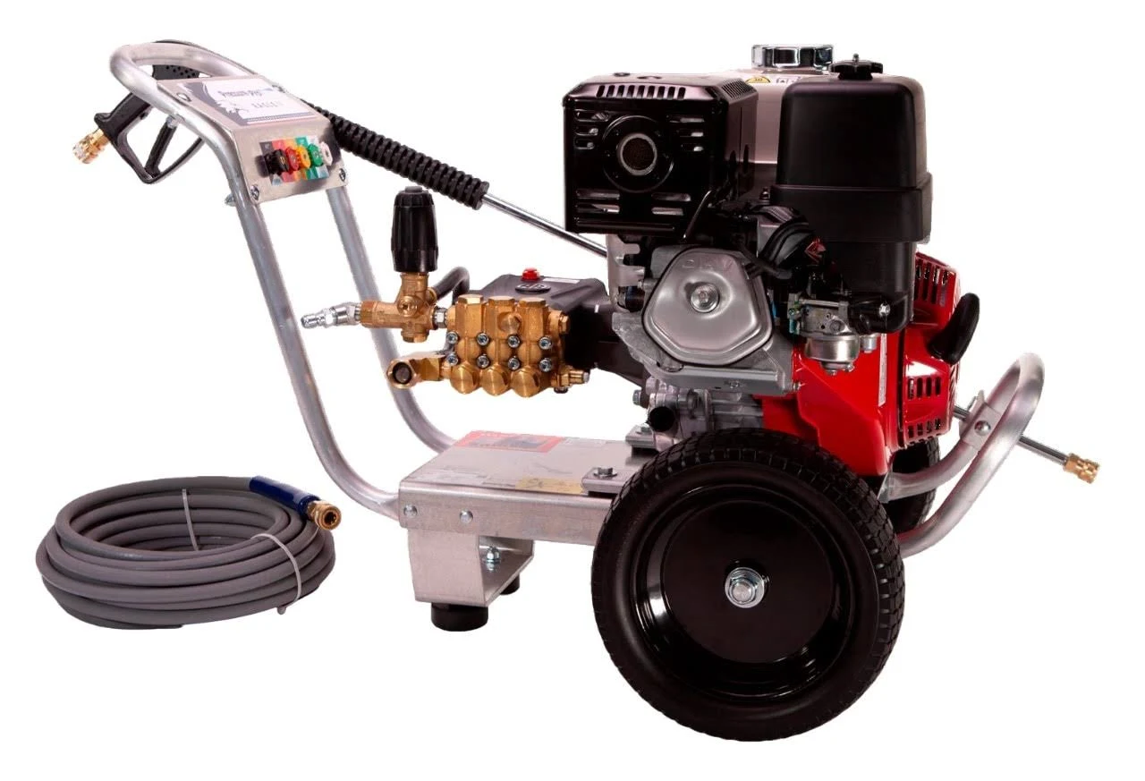 shopping (66) Pressure-Pro Eagle II Series 4000 PSI 4 GPM Direct Drive AR Pump Honda GX390 Cold Water Gas Pressure Washer E4040HA-20 - Image 1