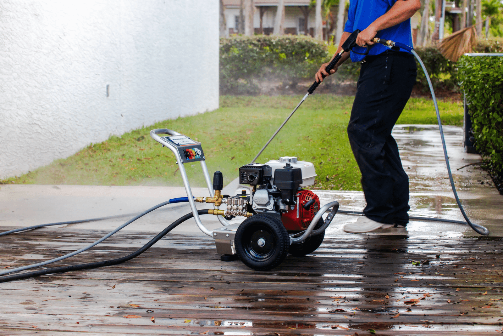 shopping (68) Pressure-Pro Eagle II Series 4000 PSI 4 GPM Direct Drive AR Pump Honda GX390 Cold Water Gas Pressure Washer E4040HA-20 - Image 2